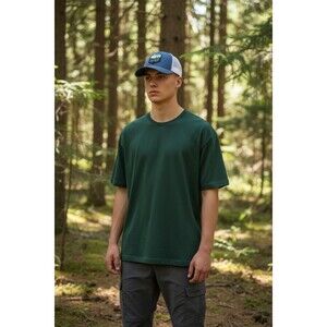 Columbia Sportswear Trucker Hat Blue White Snapback Camping Outdoors Cap